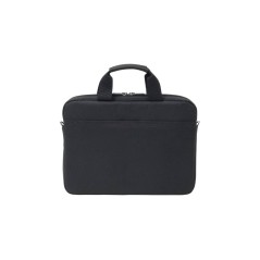 DICOTA Eco Slim Case 12.5" – Stylish & Durable Metal 300D RPET Polyester Bag in Black